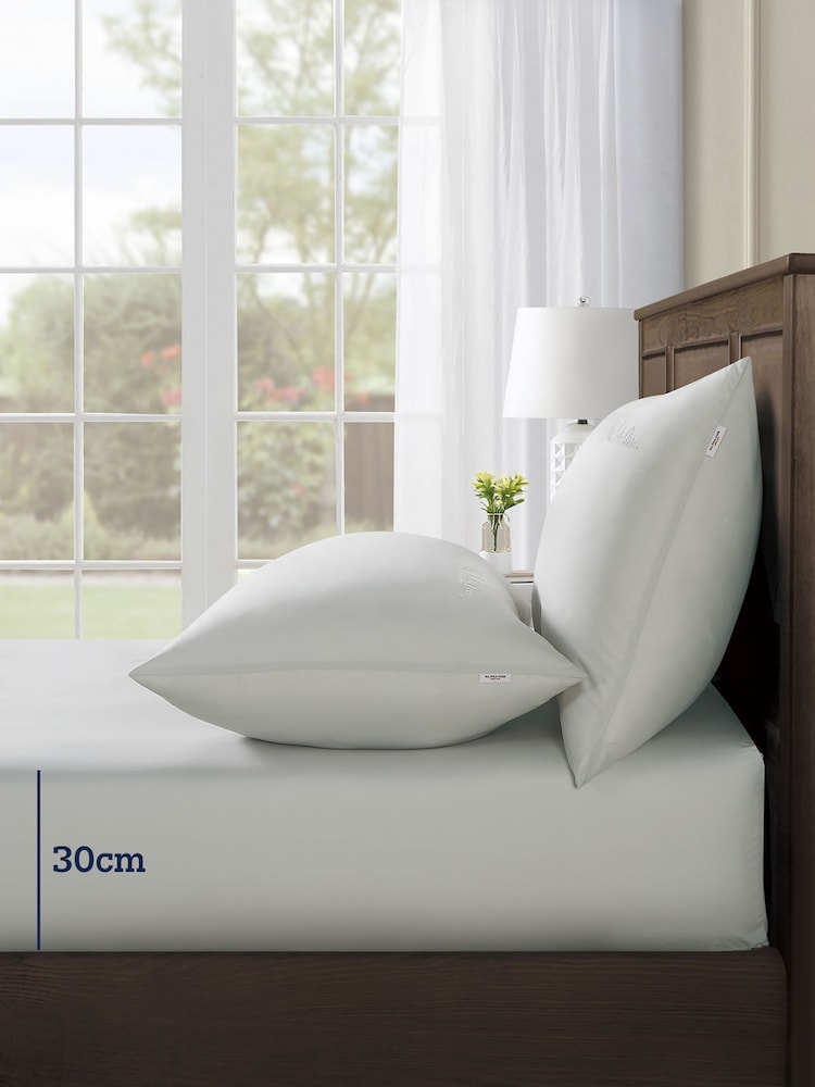 U.S. Polo Assn. Vapor Blue Pure Cotton Sheet & Pillowcase Set - Image 2 of 4