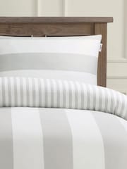 US Polo Assn. Хлопковый постельный комплект в полоску Pure - Изображение 3 из 4