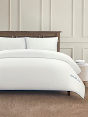 U.S. Polo Assn. Bright White Pure Cotton Piped Duvet Set - Image 1 of 4