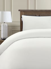 U.S. Polo Assn. Bright White Pure Cotton Piped Duvet Set - Image 2 of 4