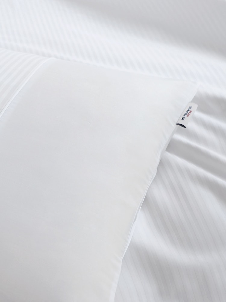 U.S. Polo Assn. Pure Cotton Dobby Stripe Duvet Set - Изображение 4 из 4