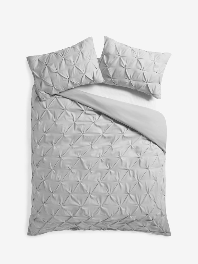 Set Copripiumino Single Puck - Biancheria Letto In Microfibra, Chiusura A Cerniera, 135x200 Cm