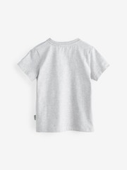 Moschino Grey Short Sleeve Logo T-Shirt - Image 2 of 4
