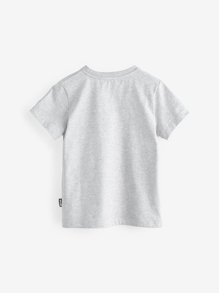 Moschino Grey Short Sleeve Logo T-Shirt - Image 2 of 4