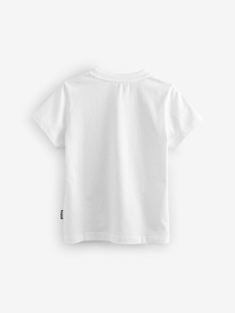 Moschino White Short Sleeve Logo T-Shirt - Image 2 of 5