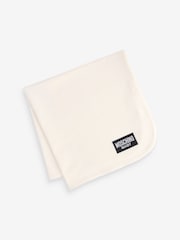 Moschino Cream Logo Baby 100% Cotton Blanket - Image 4 of 4