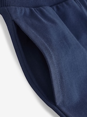 Moschino Blue Logo Cuffed Joggers - Image 4 of 4