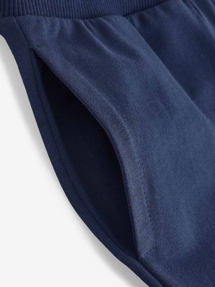 Moschino Blue Logo Cuffed Joggers - Image 4 of 4