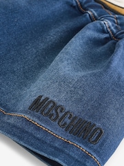 Moschino Cream Logo T-Shirt and Pinafore Dress Set - Image 5 of 5