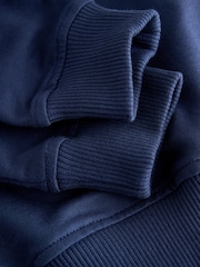Moschino Blue Logo Crew Neck Sweatshirt - Image 5 of 5