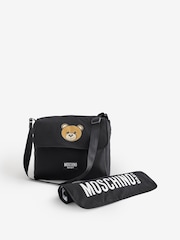 Moschino Black Baby Logo Changing Bag - Image 1 of 8