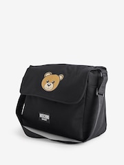 Moschino Black Baby Logo Changing Bag - Image 4 of 8