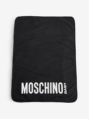 Moschino Black Baby Logo Changing Bag - Image 5 of 8