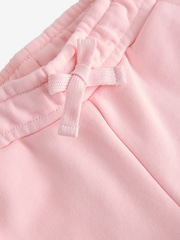 Moschino Pink Logo Jersey Shorts - Image 3 of 5