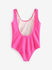 Moschino Pink Logo Swimsuit - Image 2 of 5
