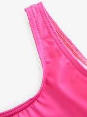 Moschino Pink Logo Swimsuit - Image 4 of 5