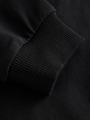 Moschino Black Logo Crew Neck Sweatshirt - Image 5 of 5