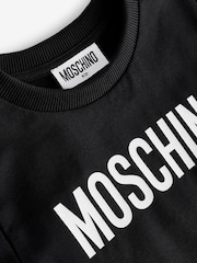 Moschino Black Short Sleeve Logo T-Shirt - Image 3 of 4