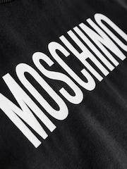 Moschino Black Short Sleeve Logo T-Shirt - Image 4 of 4