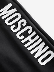 Moschino Black Logo Cuffed Joggers - Image 4 of 5