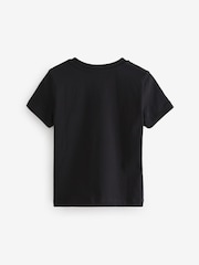 Moschino Black Short Sleeve Logo T-Shirt - Image 2 of 5