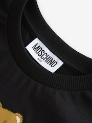 Moschino Black Short Sleeve Logo T-Shirt - Image 3 of 5