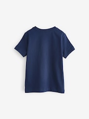 Moschino Blue Short Sleeve Logo T-Shirt - Image 2 of 4