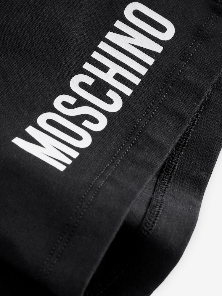 Moschino Logo Jersey Shorts - Image 3 of 4