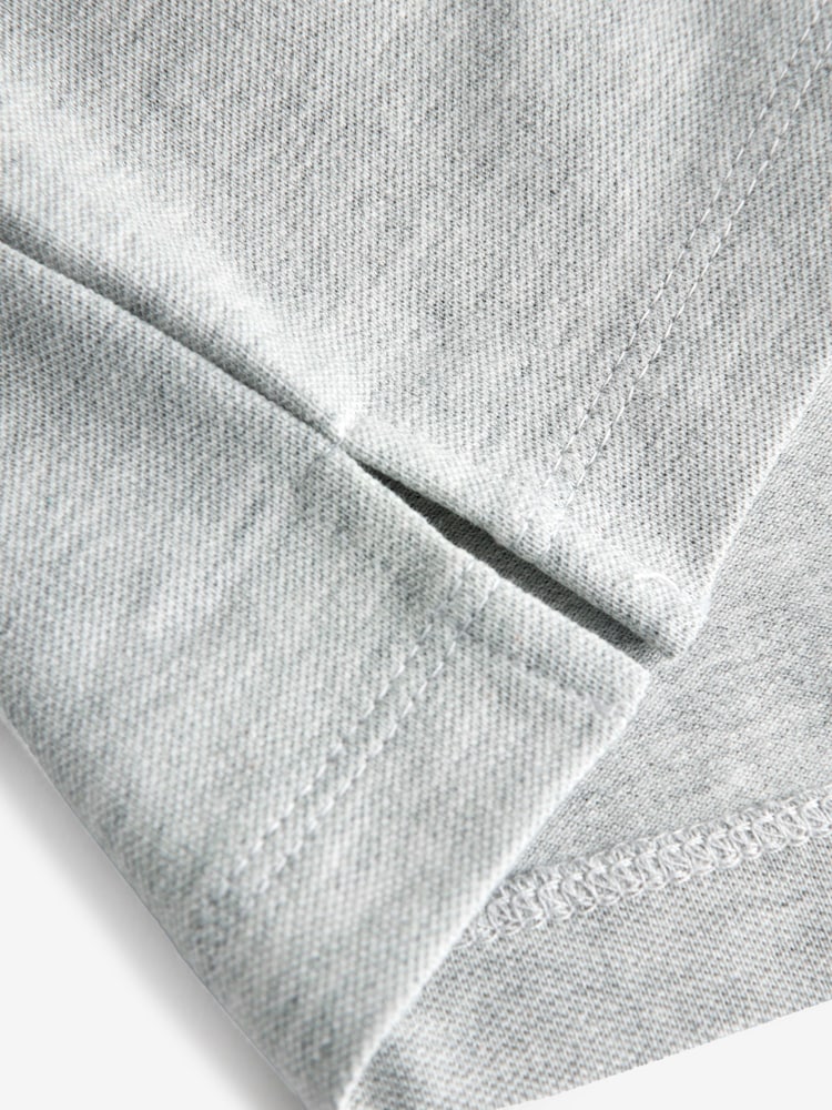 Gris - Moschino Logo Polo Shirt - Imagen 5 de 5