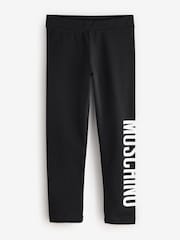 Moschino Black Logo Leggings - Image 1 of 4
