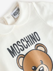 Moschino Baby Logo Sleepsuit With Giftbox - Image 3 of 4