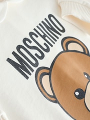 Moschino Baby Logo Sleepsuit With Giftbox - Image 4 of 4