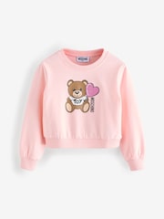Moschino Logo Crew Neck Sweatshirt - Image 1 of 5