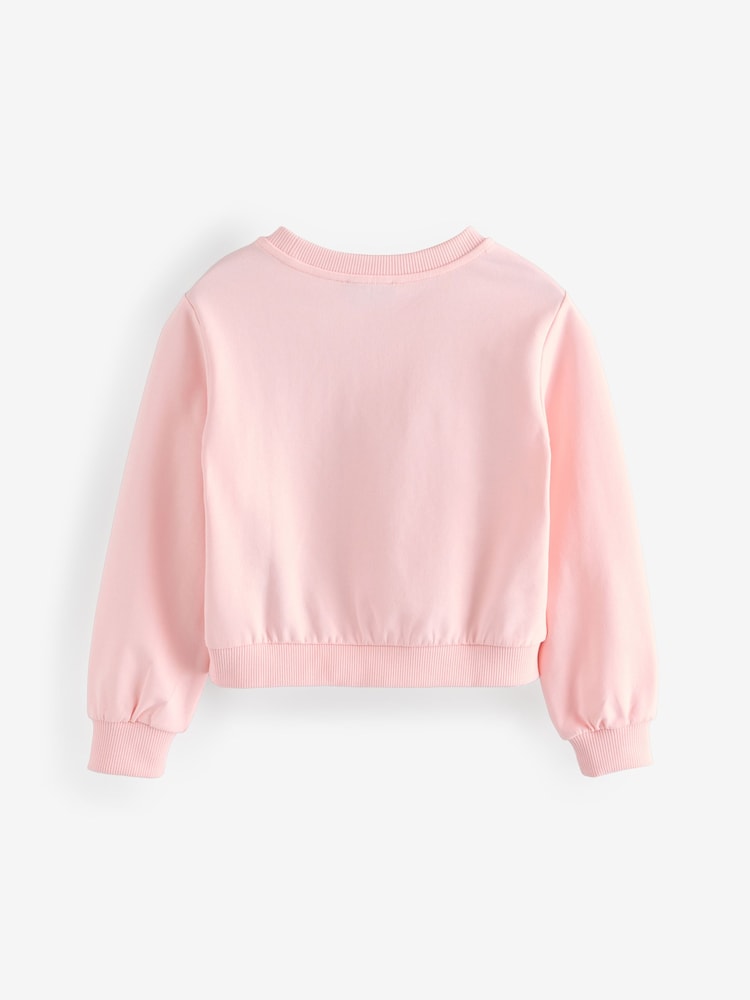 Moschino Logo Crew Neck Sweatshirt - Image 2 of 5