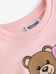 Moschino Logo Crew Neck Sweatshirt - Image 3 of 5
