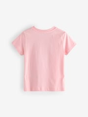 Moschino Pink Short Sleeve Logo T-Shirt - Image 2 of 5