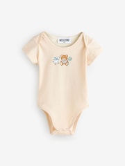 Moschino Baby Logo Bodysuits 2 Pack With Giftbox - Image 3 of 6