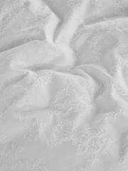 Shabby Chic by Rachel Ashwell® White Matelasse Duvet Cover and Pillowcase Set - Image 5 of 5
