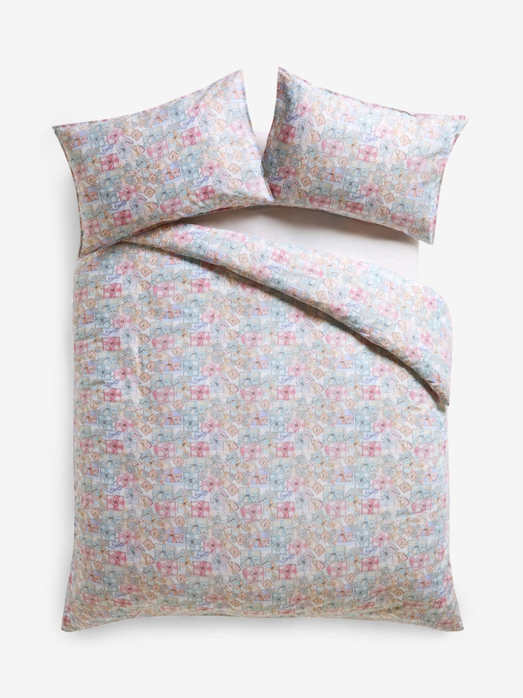 Shabby Chic by Rachel Ashwell® Gift of Giving Christmas Duvet Cover and Pillowcase Set - Image 1 of 5