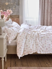 Shabby Chic by Rachel Ashwell® Ditsy Floral Trellis Petite Ruffle Duvet Cover and Pillowcase Set - Image 1 of 4