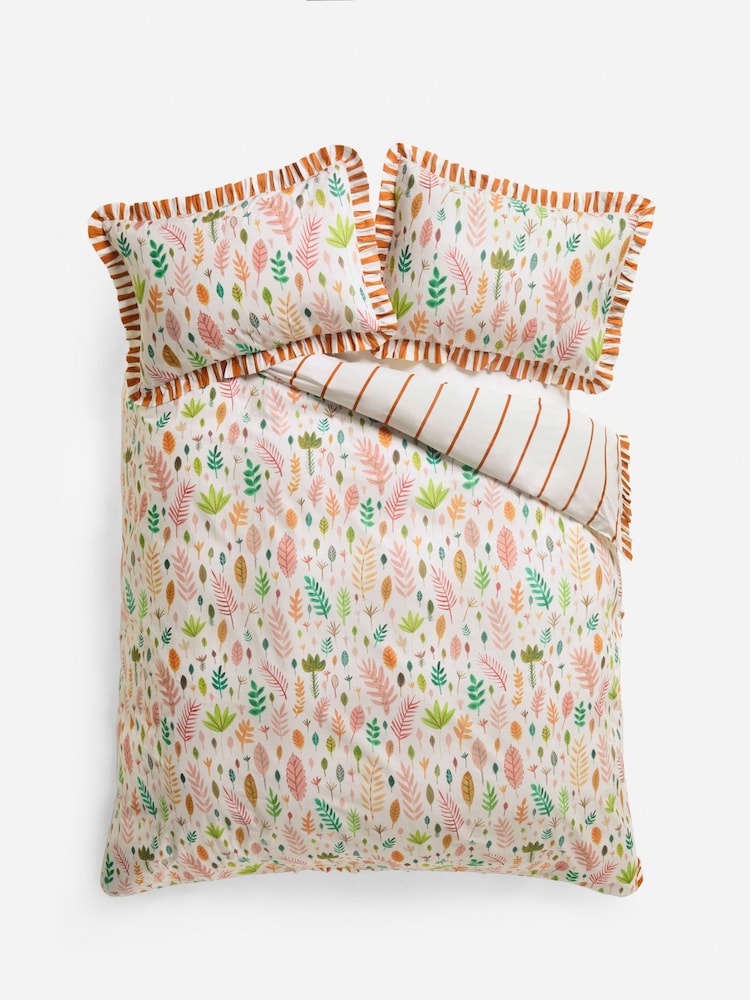 Juego de funda de edredón y funda de almohada con diseño de volantes y trama de 180 hilos de Lucy Tiffney - Imagen 5 de 5 Juego de funda de edredón y funda de almohada con diseño de volantes y trama de 180 hilos de Lucy Tiffney - Imagen 5 de 5