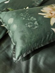 Lipsy Blossom Botanical Green 200 Thread Count Duvet Cover and Pillowcase Set - Image 5 of 7