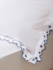 Nina Campbell komplet 2 Jester Scallop Spot 200 Thread Count Blazine - Slika 4 iz 4