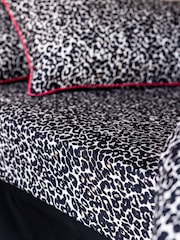 Rockett St George Snow Leopard 180 Thread Count Fitted Sheet - Image 1 of 4