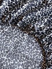 Rockett St George Snow Leopard 180 Thread Count Fitted Sheet - Image 4 of 4