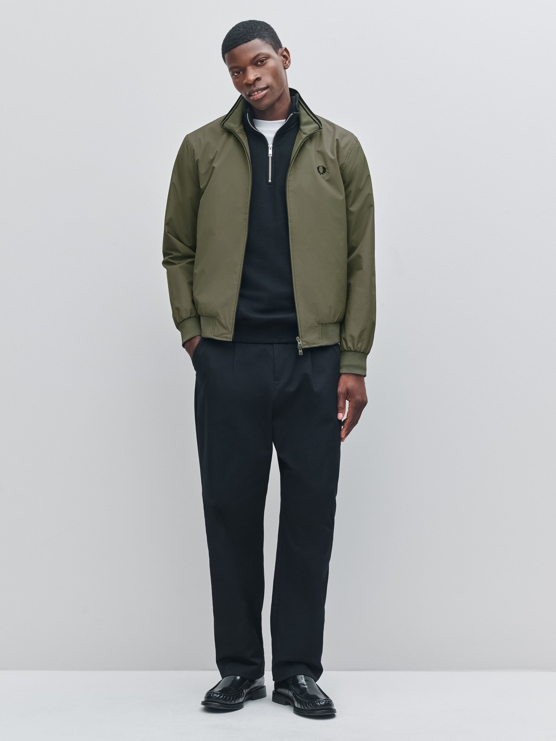 Buy Fred Perry Green Jacket from the Next UK online shop