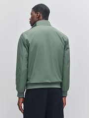 Fred Perry Green The Brentham Jacket - Image 3 of 6