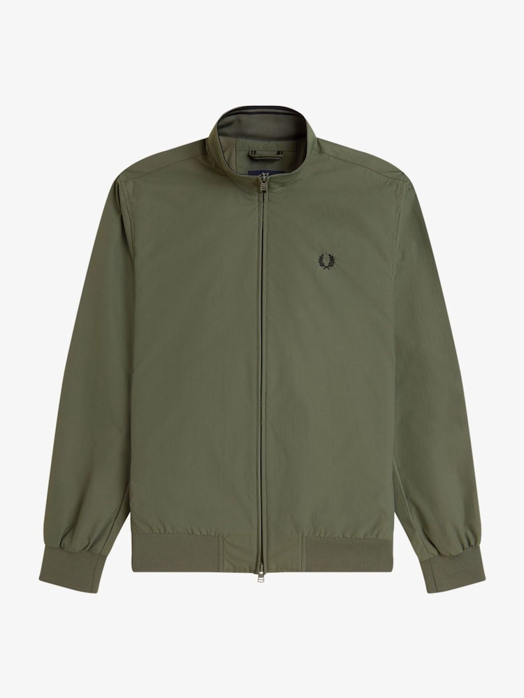 Fred Perry Green The Brentham Jacket - Image 6 of 6