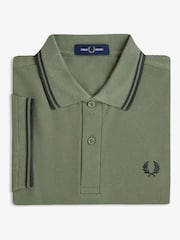 Fred Perry Green Twin Tipped Polo Shirt - Image 1 of 1