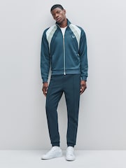 Fred Perry Blue Striped Panel Track Jacket - Image 2 of 6